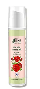 Ilike organic Skin Care Rose Petal Cleansing Milk 6.8oz