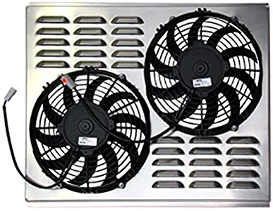 Dual 10 Inch Fan Shroud Combo, 22 W x 17 H