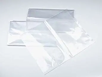 18" x 24" 1 mil. - Clear Plastic Flat Open Poly Bag (100 Pack) | MagicWater Supply Brand