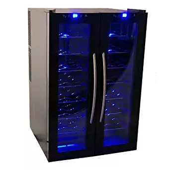 NewAir AW-320ED 32-Bottle Dual Zone Thermoelectric Wine Cooler