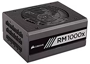 CORSAIR RMx Series, RM1000x, 1000 Watt, 80+ Gold Certified, Fully Modular Power Supply