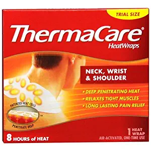 ThermaCare Heat Wraps: Neck, Wrist & Shoulder, 1-Count (Pack of 9)