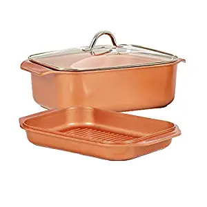 Copper Chef Wonder Cooker 3pc 14-in-1 Functions 10.5 qt