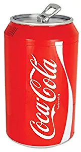 Coca-Cola Koolatron CC12 Can-Shaped 12-Can-Capacity Fridge, Red