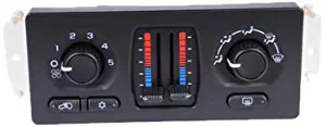 ACDelco 15-72958 GM Original Equipment Heating and Air Conditioning Control Panel with Rear Window Defogger Switch