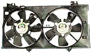 TYC 621170 Mazda Mazda6 Replacement Radiator/Condenser Cooling Fan Assembly