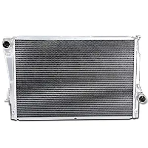 Spec-D Tuning For BMW 3 Series E46 Manual 3-Row Chrome Aluminum Performance Cooling Radiator