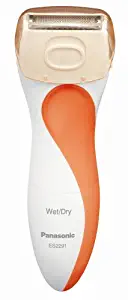 Panasonic ES2291D Ladies Wet/Dry Shaver, White/Orange