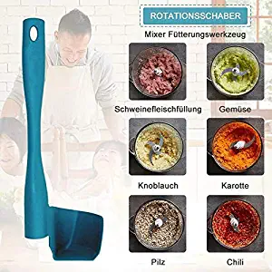 Rotating Scraper, Kitchen Utensil Food Processor Spatula for Thermomix, TM5, TM6, TM31, Scraper for Pots Wall, Food Removal, Collection And Processing Tool, Kitchen Accessories