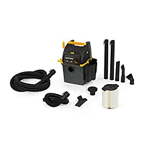 WORKSHOP Wet Dry Vac WS0500WM Portable Wall Mount Wet Dry Vacuum Cleaner, 5-Gallon Shop Vacuum Cleaner For Garage, 5.0 Peak HP Portable Garage Vac