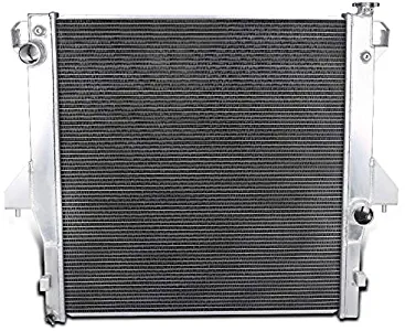 Spec-D Tuning For Dodge Ram 3500 5.9L 6.7L Cummins 2-Row Aluminum Performance Cooling Radiator