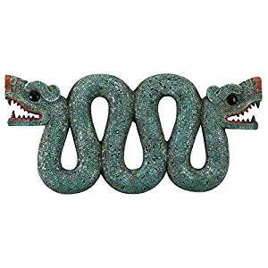 Design Toscano Aztec Double - Headed Serpent Wall Sculpture