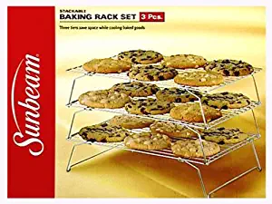 Sunbeam 3-Piece Stackable Baking Rack Set