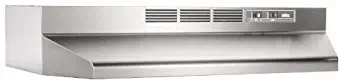 Broan 413004 ADA Capable Non-Ducted Under-Cabinet Range Hood 30-Inch Stainless Steel