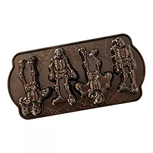 Nordic Ware Spooky Skeleton Cakelets Pan