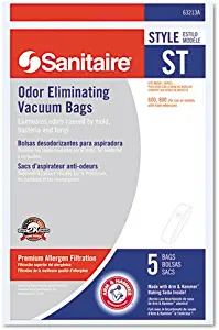 Electrolux Sanitaire - Eureka Disposable Bags for SC600 & SC800 Series Vacuums, 5/Pack 63213B-10 (DMi PK