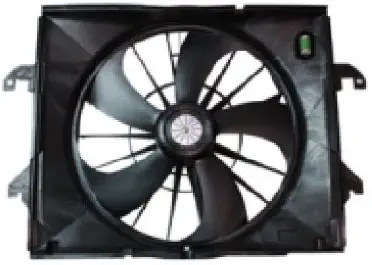 09-10 DODGE RAM PU 3.7L V6 (Excl. Megacab)R&C (S) CONDENSER FAN ASSEMBLY