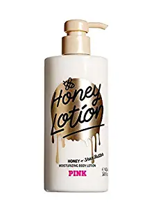 PINK/VICTORIAS SECRET Honey Lotion with Shea Butter Moisturizing Body Lotion 14 Ounces New Womens