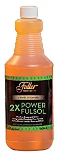 Fuller Brush 2X Power Fulsol Degreaser - Powerful Multi-Surface Degreaser Concentrate - All Purpose Oil, Grease & Grime Cleaner For Bike, Automotive, Grill, Bathroom & Kitchen