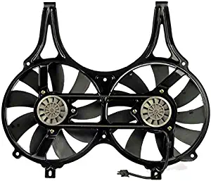 Dual Radiator and Condenser Fan Assembly - Cooling Direct For/Fit MB3115109 96-97 Mercedes-Benz E300/320 98-02 E420/430 99-02 E55