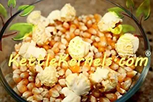 5 Lbs of Mushroom Kettle Corn Kernels (For Making Your Own Kettle Corn Popcorn) (2 Lbs) (5 Lbs)