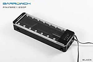 Barrowch 250mm Boxfish Series POM Box Reservoir with OLED Display & D-RGB LED - Black