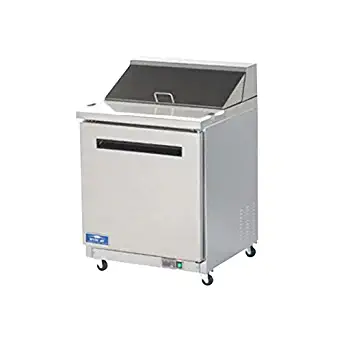 Arctic Air AMT28R 29-Inch 1-Door Mega Top Refrigerated Sandwich/Salad Prep Table, 115v