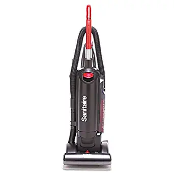 Sanitaire - Hepa Filtration Upright Vacuum, 17 Lb, Black