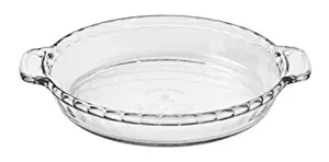 Anchor Hocking Oven Basics 9.5-Inch Deep Pie Plate, Set of 3, Clear - 81214L11 (Renewed)