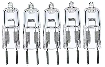 5pack - LSE Lighting G4 12V 5W Halogen Bulb JC Bi-Pin Light 5 watt 12 volt