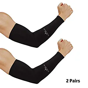 SUNITRA Arm Sleeve with UV Protection Cooling in Summer Arm Warmers in Winter Arm Sleeves for Men, Women & Youth All Ages Arm Bike Under The Sun, Cycling Sleeves for Bikers Sports.