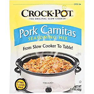 Crock Pot Pork Carnitas Seasoning Mix (1.5 oz Packets) 3 Pack