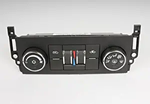 ACDelco 15-74001 GM Original Equipment Heating and Air Conditioning Control Panel with Rear Window Defogger Switch
