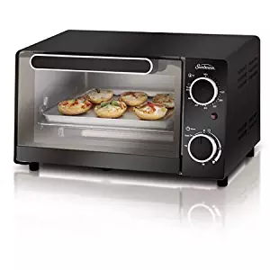 Sunbeam TSSBTV6001 Toaster Oven, 4, Black