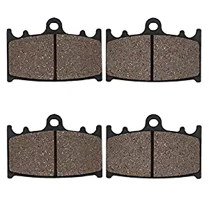 Motorcycle Front Brake Pads For Kawasaki Zx-9R Zx9R Zx 9R Ninja 1994 1995 Zx 1100 Zx1100 Ninja Zzr1100 1990-2001 (2Pairs)