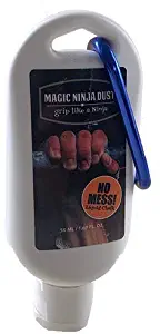 Magic Ninja Dust Liquid Chalk: Non-Toxic Premium | Absorbs Sweat Protects Skin Enhanced Grip | Gym Crossfit Sports Rock Climbing Yoga Bodybuilding Weight Lifting Gymnastics Powerlifting | 50ml w/Clip
