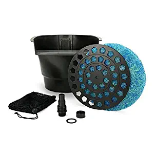 Aquascape Pond Filter and Waterfall Spillway, Efficient Mechanical and Biological Filtration, Compact | 77020