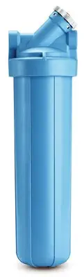 OMNIFilter BF55-S-S06 Heavy Duty 20" Water Filter Housing, Cartridge Sold Separately, Blue