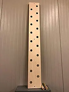 Plyobox Warehouse 8"x60" Climbing Pegboard