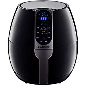 GoWISE USA 3.7-Quart Programmable Air Fryer with 8 Cook Presets, GW22638