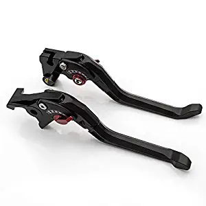 Krace 3D Texture Folding Motorcycle Clutch Brake Levers Set Fit For Kawasaki Z250SL 2016-2017,NINJA 250R 2008-2012,NINJA 300R/Z300 2013-2018 Ninja 400 2018,ERSYS 300X 2017 2018