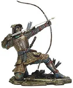 10.5 Inch Samurai Archer in Combat Collectible Statue Figurine Figure Japanese