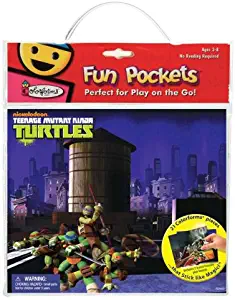 Colorforms Fun Pockets Teenage Mutant Ninja Turtles Sticker Kit