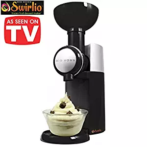 Big Boss 9338 Swirlio Frozen Fruit Dessert Maker, Black/Silver