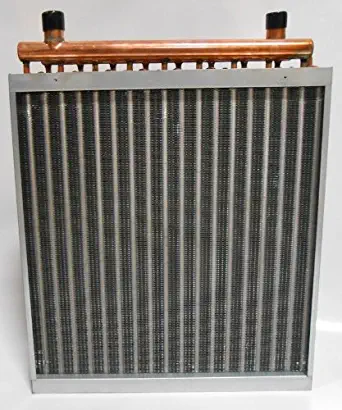 20x20 Water to Air Heat Exchanger Hot Water Coil Outdoor Wood Furnace