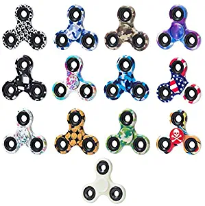 Neatfi Fidget Spinner 13 Pack and Bonus Glow in The Dark, Party Favors, Individually Boxed, ADHD Focus Anxiety Stress Relief Toys, No Big Noise