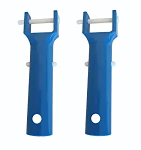 Blue Replacement Handle for Swimming Pool & Spa Vac Heads-Brushes-Cleaners 2PK