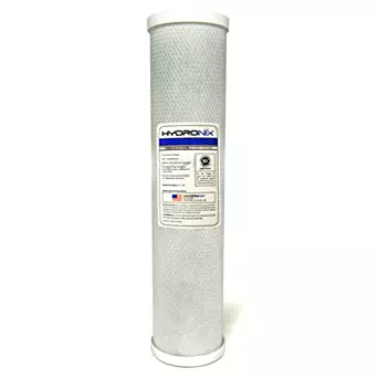 Hydronix CB-45-2010 NSF Carbon Block Filter 4.5" OD X 20" Length, 10 Micron
