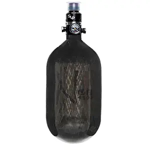 Ninja Carbon Fiber HPA Tank - PRO V2 SLP REG - 68/4500 - Translucent Black