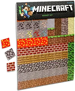 Minecraft Magnet 2-Sheets Pack - 160 pieces
